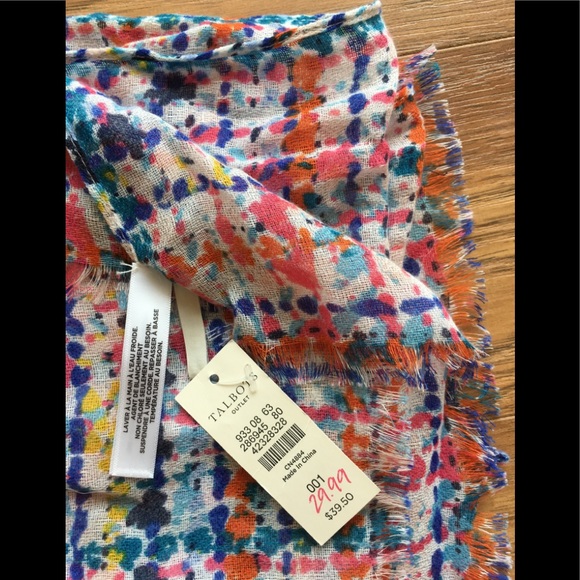 Talbots Accessories - Talbots Multicolored Scarf